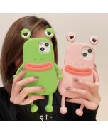 Sausage mouth frog for iphone phone case cartoon silicone soft shell protective case