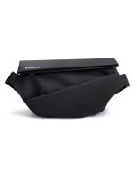 2023 Adjustable Shoulder Strap Shoulder Bag Black Zipper Pocket Wear-resistant Scratch-resistant School Chest Fanny Bag for Men