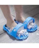Bathroom Shower Foot Brush Scrubber Feet Cleaner Bristle Slipper No Bending Foot Massager