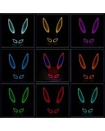 Halloween glowing bunny dance party show props