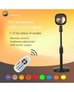 RGB16 color remote control bedroom S0unset Light