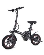 HAPPYRUN HR-X40 350W 36V/6AH 14-inch tire electric bicycle, European regulations (black)