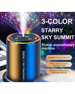 RGB starry sky top three-in-one car aromatherapy
