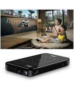 P09 Portable 4K Ultra HD DLP Mini Smart Projector with Infrared Remote Control, Amlogic S905X 4-Core A53 up to 1.5GHz Android 6.0, 1GB+8GB, Support 2.4G/5G WiFi, Bluetooth, TF Card