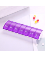 Portable Seven-part Mini Storage Pill Box