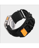Nylon Canvas Loop Velcro Band For Apple Watch