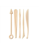 12pcs/set Children's DIY Play-Doh Clay Color Clay Pottery Clay Auxiliary Tools Wooden Tools
