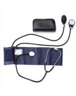 Manual Blood Pressure Meter with Stethoscope Double Tube and Double Head Old Fashioned Blood Pressure Meter Arm Blood Pressure Monitor