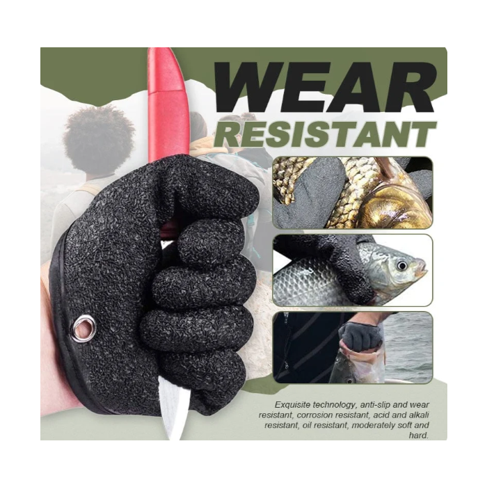 Fishing Gloves  Non-slip Fisherman Protect Hand Gloves