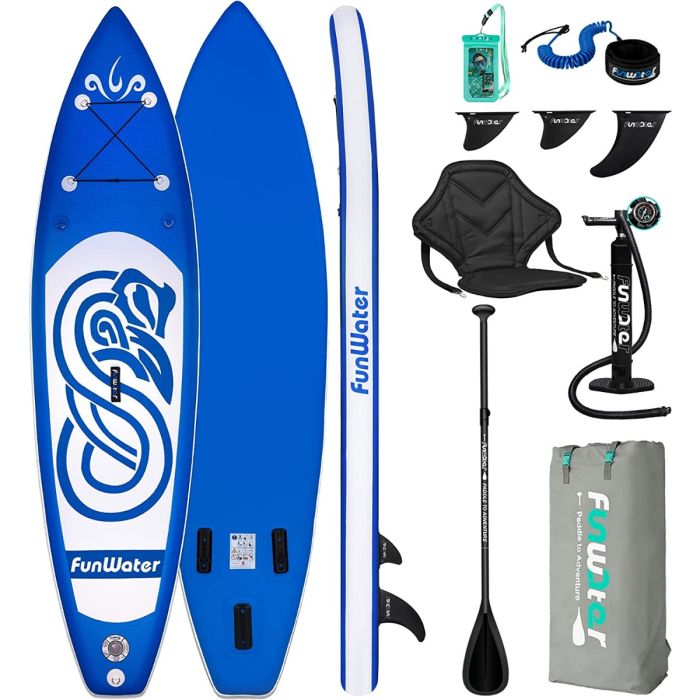 FunWater SUP Inflatable Stand Up Paddle Board Ultra-Light