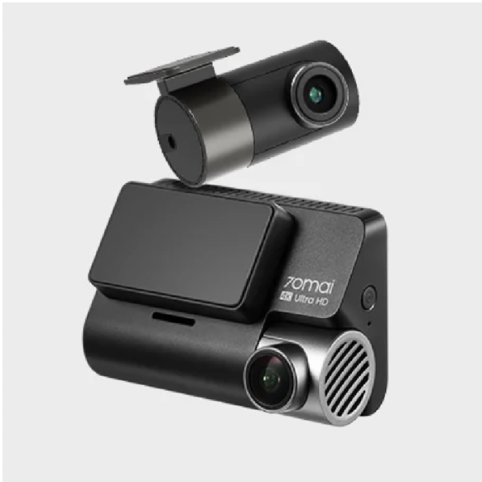 70mai A800S Set Dash Cam 4K UHD Dual-channel Recording with 3″ IPS Screen