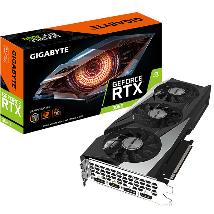 GIGABYTE Magic Eagle LHR GeForce RTX3060 GAMING OC 12G Applicable Gaming Graphics Card Support 4K