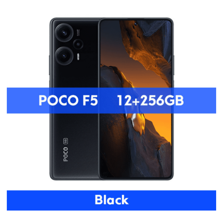 POCO F5 5G Global Version Snapdragon 7+ Gen 2 Octa-Core 120Hz Stream AMOLED DotDisplay 64MP Camera 67W NFC