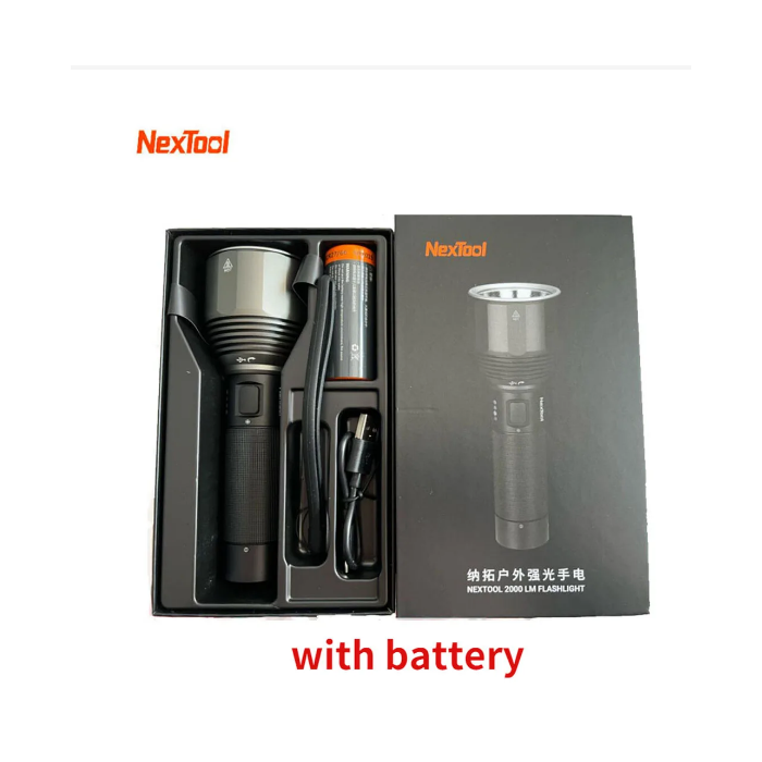 Nextool Rechargeable Flashlight 5000mAh 2000lm