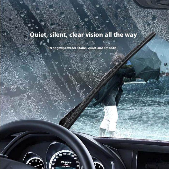 Xiaomi Youpin Bounds innovative integrated dedicated boneless silent wiper, black (main and auxiliary wipers), suitable for many models