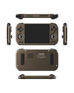 ANBERNIC RG477M Retro Handheld Game Console , Aluminum Alloy CNC Android 14 System 4.7 Inch LTPS in-Cell Screen Dimensity 8300 Processor Support WiFi 6E Bluetooth 5.3 Include Game Card