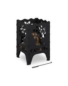 XL Fire Basket with Base Plate for Relaxation and Comfort