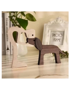 Family Pet Carving Artwork