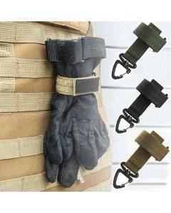 Outdoor Camping Buck: Multi-purpose Gloves with Safety Clip and Hook