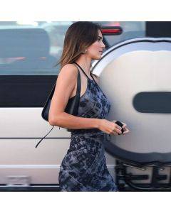 Lace-up halter sexy backless celebrity with the same slim-fit dress