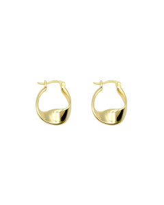 925 Silver Needle Retro Earrings Geometric Twist Temperament Earrings