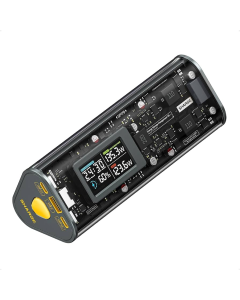 SHARGEEK 170 Power Bank, 170W Total Output 24,000mAh Portable Charger with Smart Screen Display, IP66 Waterproof 140W PD3.1 Battery