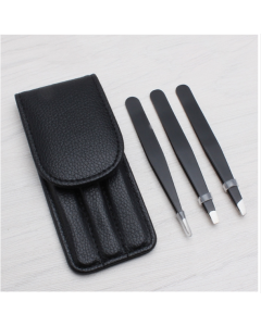 3 in 1 Portable Stainless Steel Eyebrow Scissors