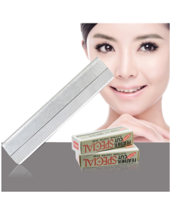10 PCS Professional Hairdressing Tools Scraper Blade Eyebrow Trimmer Shaving Scratching Hair Feather Blade