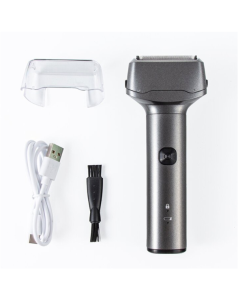 Men Reciprocating 3-Blade Rechargeable Shaver Washable Portable Beard Razor