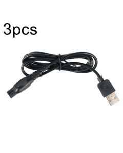 3pcs HQ850 8V USB Charging Cable For PHILIPS Shavers HQ915 HQ916 HQ988 HQ909 S5077