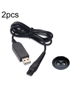2pcs HQ8505 15V Shaver USB Charger Power Cord For PHILIPS HQ7120 HQ8830 PT730 AT757 RQ1060