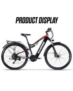 RANDRIDE YG90B-29" Electric Bike Motor 1000W 48V17Ah Battery Hydraulic Brake Electric Bicycle With LCD Display All-Terrain Tires