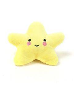3pcs Pet Teething Toy Plush Starfish Sounding Toy