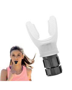 Breathing Exerciser Trainer Adjusts Resistance Lung Capacity Strengthener