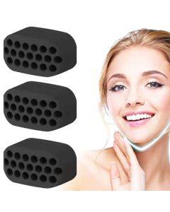 3PCS 4th Generation Masseter Ball Mandibular Trainer Facial Muscle Trainer Silicone Face-Lifting Device
