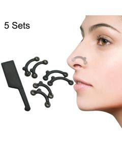 5 Sets Nose Beauty 3D Invisible Silicone Nose Pad Nose Bridge Booster