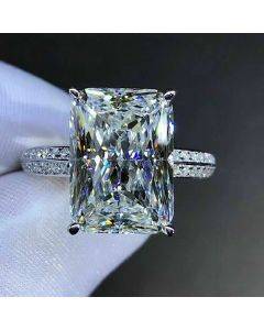 Explosive new ring with oversized zirconia ring ring simple women's finger ring gift jewelry