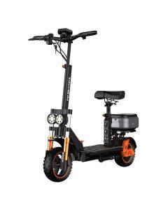 New KuKirin M5 Pro Electric Scooter 1000W Motor 52Km/h Max Speed 48V 20Ah Battery With 70KM Range, Dual Disc Brakes, 7 Lights, Multiple Speed Modes 120KG Max Load with Detachable Seat, left and right turn signal