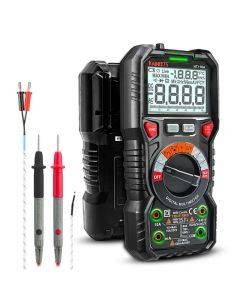 KAIWEETS HT118A Digital Multimeter TRMS ,6000 Counts, Voltmeter, Auto-Ranging, Accurately Measures Voltage Current Amp Resistance
