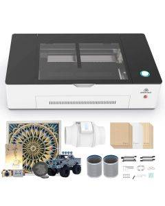 gweike cloud 550W Laser Engraver 0.025mm High Precision CO2 Laser Engraving Machine 600mm/s High Speed Desktop Cutting Engraver