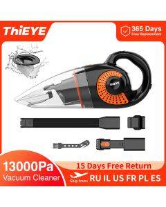 ThiEYE 13000pa Wireless Car Vacuum Cleaner 120W Cordless Handheld Auto Vacuum Cleaner For Car Home Appliance Cleanin
