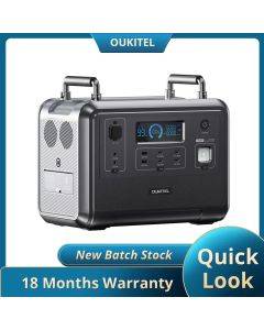 OUKITEL P1201 Lifepo4 Outdoor 1200W/960Wh Solar Generator Powerstation Solargenerator 1000W Portable Power Station 1.5HFastCharg