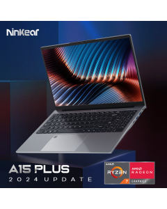 Ninkear A15 Plus Gaming Laptop 15.6" 60hz IPS FHD Computer AMD Ryzen™ 7 5825U 32G DDR4 z+1TB SSD 57WH Windows 11 Office Notebook