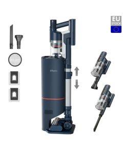 Ultenic FS1 Cordless Vacuum Cleaner with Auto-Empty Station, 30KPa Suction, 450W Motor, 4 Speed Modes, 5-Layer Filtration, Up to 60 Mins Runtime, Removable Battery, Touchscreen