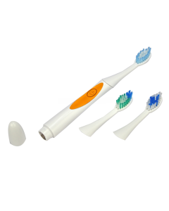 QYG Q2 IPX7 Waterproof Battery Powered Electric Sonic Toothbrush