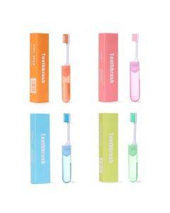 ETRAVEL Travel Portable Folding Toothbrush Set