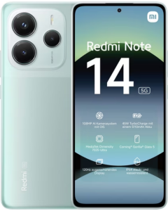 Redmi Note 14 5G 8+256G Smartphone Green