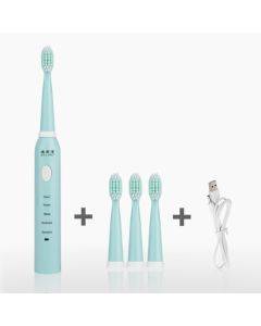 DELIPU Electric Toothbrush Rechargeable Sonic 5-Speed Adjustment Children Adult Household Waterproof Soft Hair Whitening Toothbrush USB Charging Stand