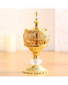 Middle East Creative Lace Incense Furnace Fashion Middle East Metal Craft Ornament Incense Furnace Home Simplicity sandalwood burner