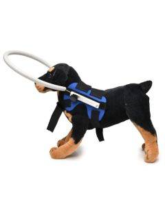 Dog Blindness Anti-Collision Ring Animal Protection Ring Cover Guide Ring, Specification: M(Blue)